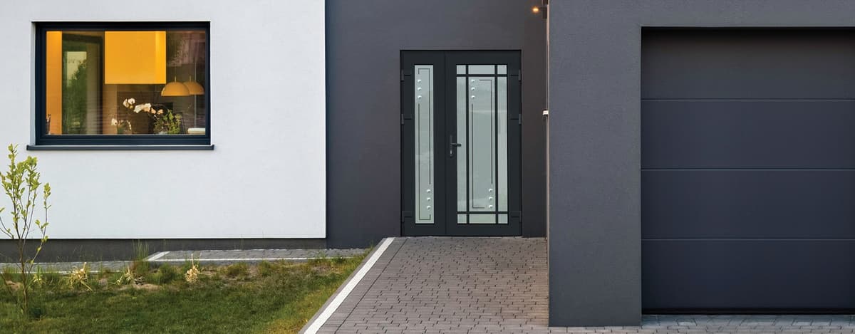 Металопластикові вхідні двері